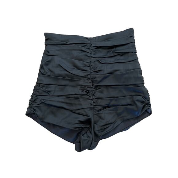 NBD - Twilight Ruched Shorts in Black - Picture 1 of 5